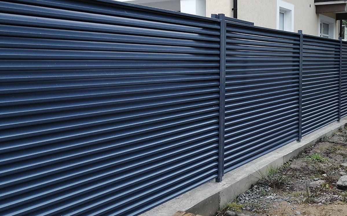 Заборы жалюзи